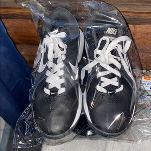 Nike Black and White Athletic Shoes